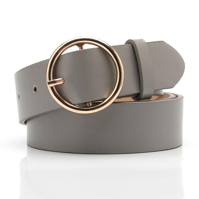 Vasi Belt Gold Gray