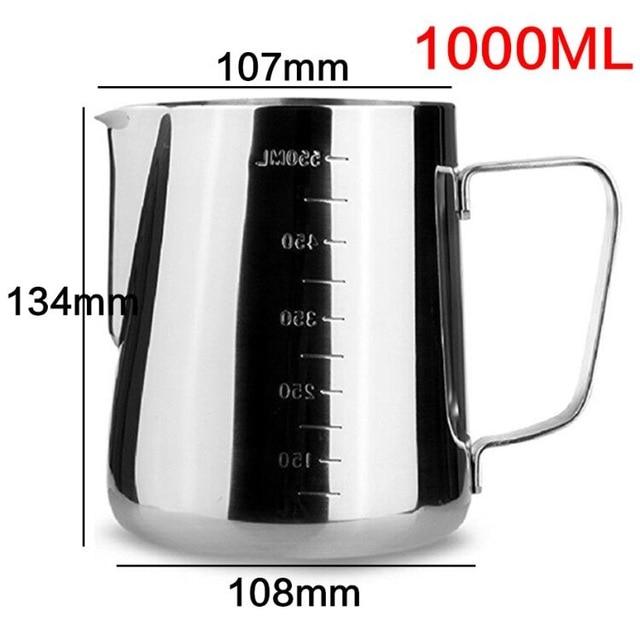 Stainless Steel MilkCoffee Pitcher