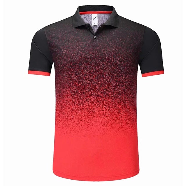 Reginald Golf HighPerformance Speck Shirt (Red)