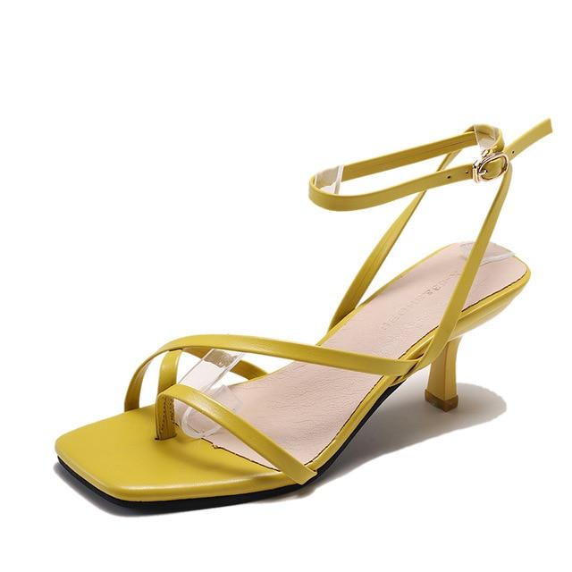 Valerie Heels Low Yellow