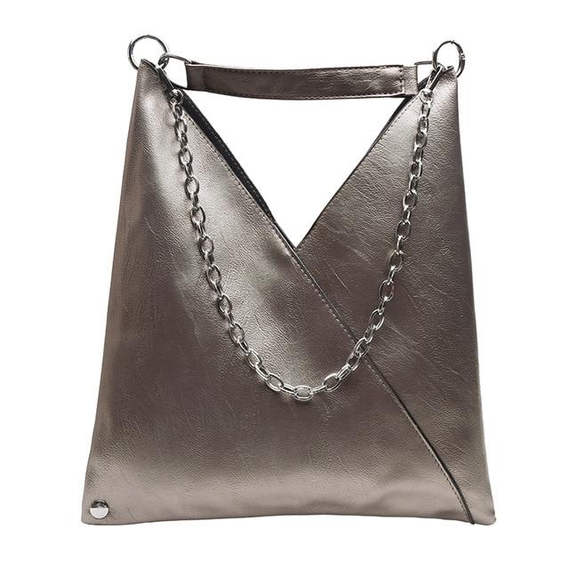 Miriam Handbag Metallic Silver
