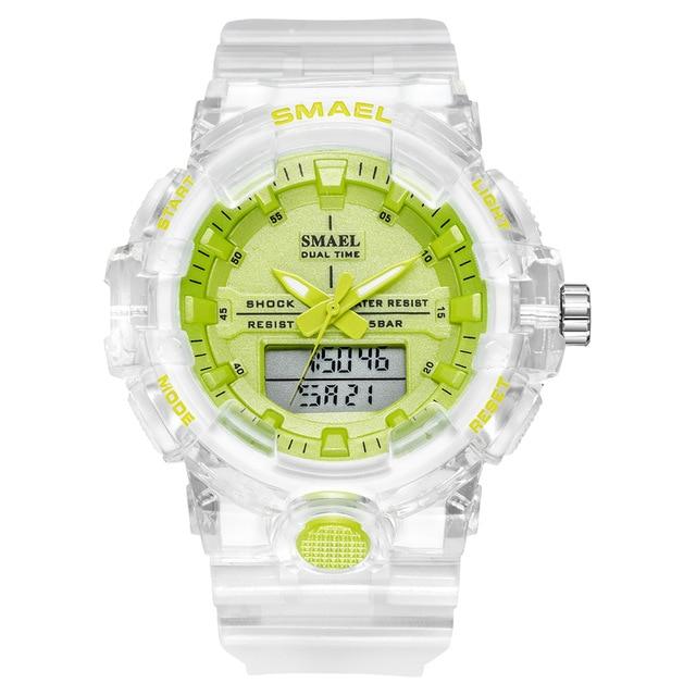 Trax Ops Watch Clear Green