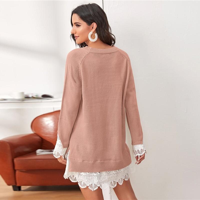 Nova Sweater Dress Dusty Pink