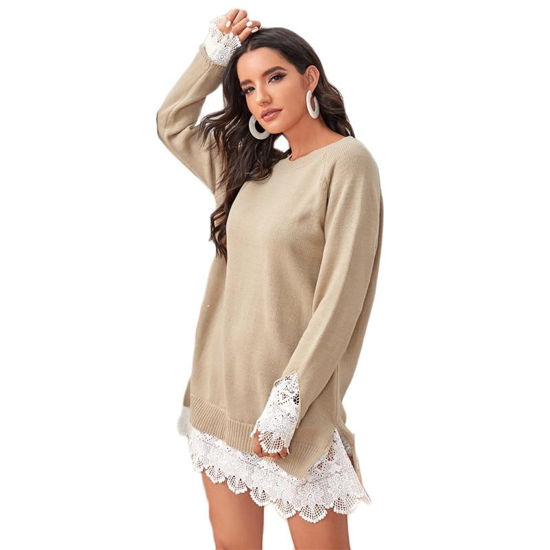 Nova Sweater Dress Apricot