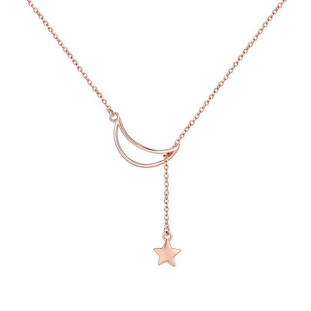 Star Studded Sky Necklace Gold