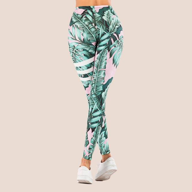 Zora Athletic Leggings Ferns