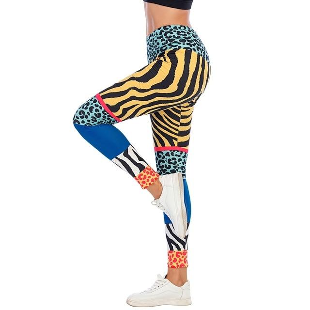Zora Athletic Leggings Collage