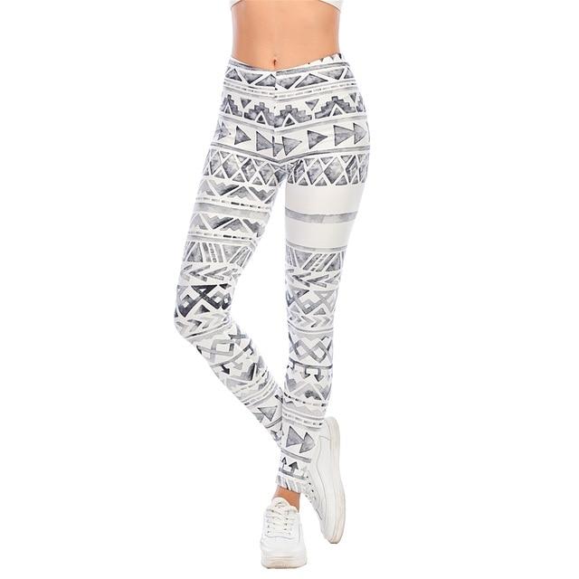 Zora Athletic Leggings Grayscale