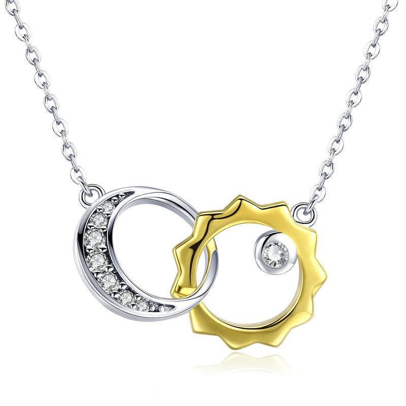 Sun and Moon Necklace