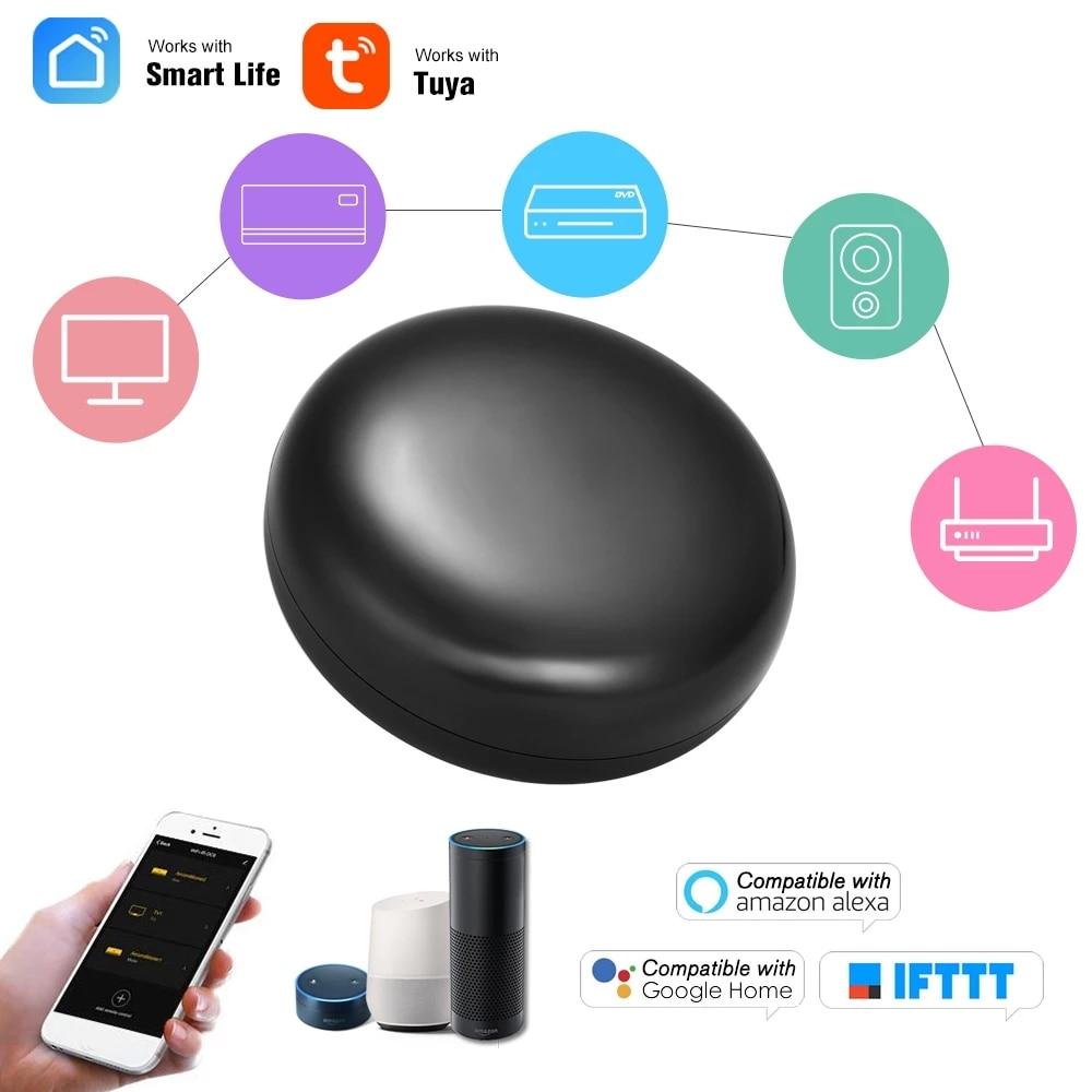 Universal IR Smart Remote Adapter (Compatible with Alexa