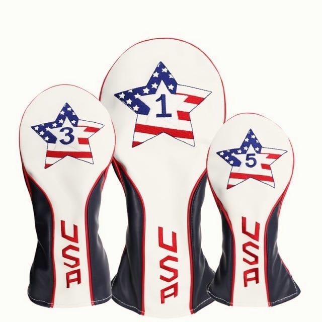 Reginald Golf America First Woods Clubhead Covers Full