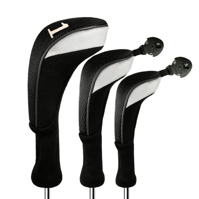 Reginald Golf Classic Wood Clubhead Covers (Black) (One