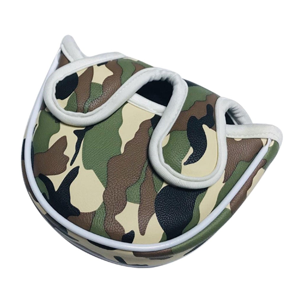 Reginald Golf Forest Camo HalfMallet Putter Clubhead Cover