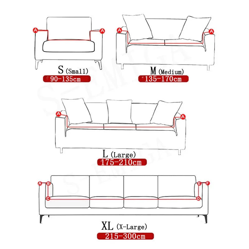 waterproof sofa covers for living room high quality