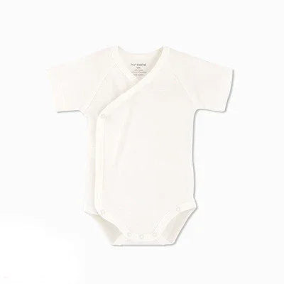 0-12M Baby White Rompers for Newborn Unisex Organic