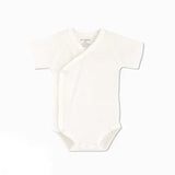 0-12M Baby White Rompers for Newborn Unisex Organic