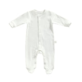 0-12M Newborn Infant Baby Girls Boys Footies Long