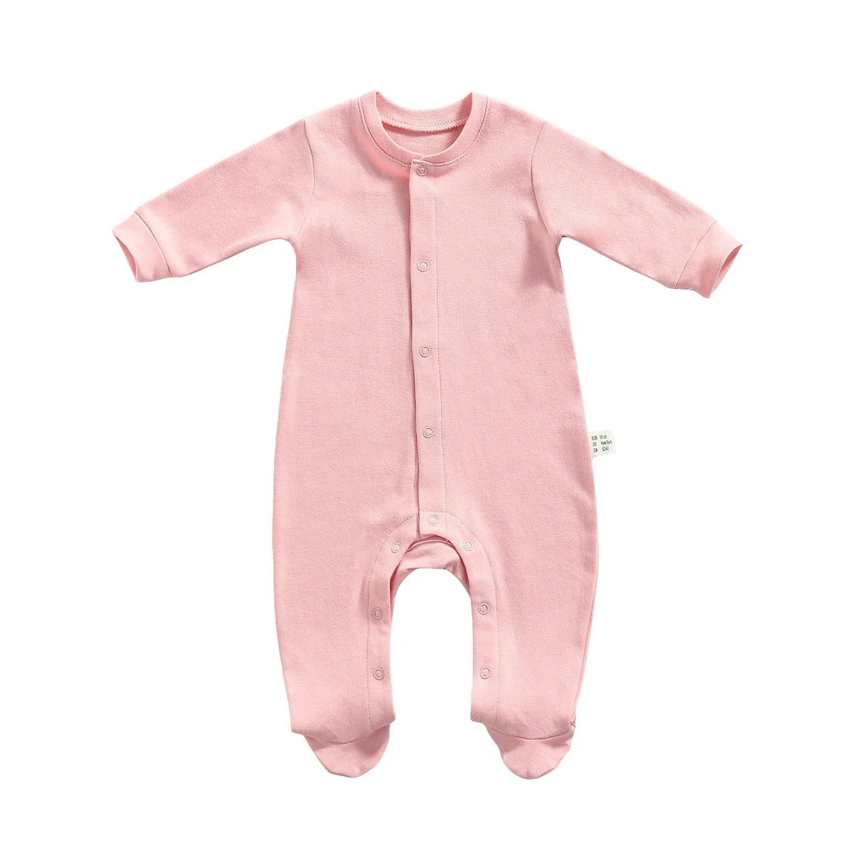 0-12M Newborn Infant Baby Girls Boys Footies Long