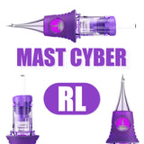 0.25/0.3/0.35mm RL Mast Tattoo Cyber Cartridge Needles Disposable