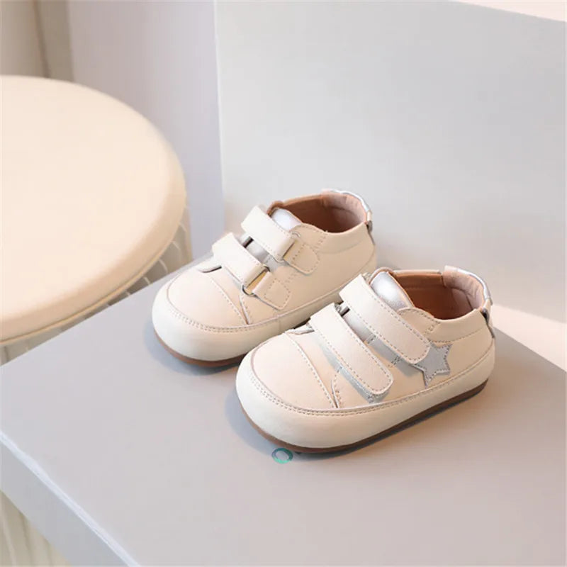 0-5 Years New Baby Shoes Microfiber Leather Toddler