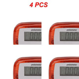 1~10PCS Pedometer Step Calorie Kilometer Counter Walking Design