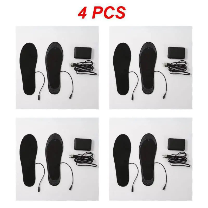 1~10PCS Shoe Insoles Foot Heater Heating Insoles Sneakers