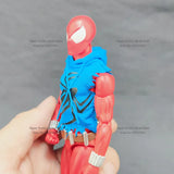 112 Scale Scarlet SpiderMan Hooded Vest Sleeveless Ripped