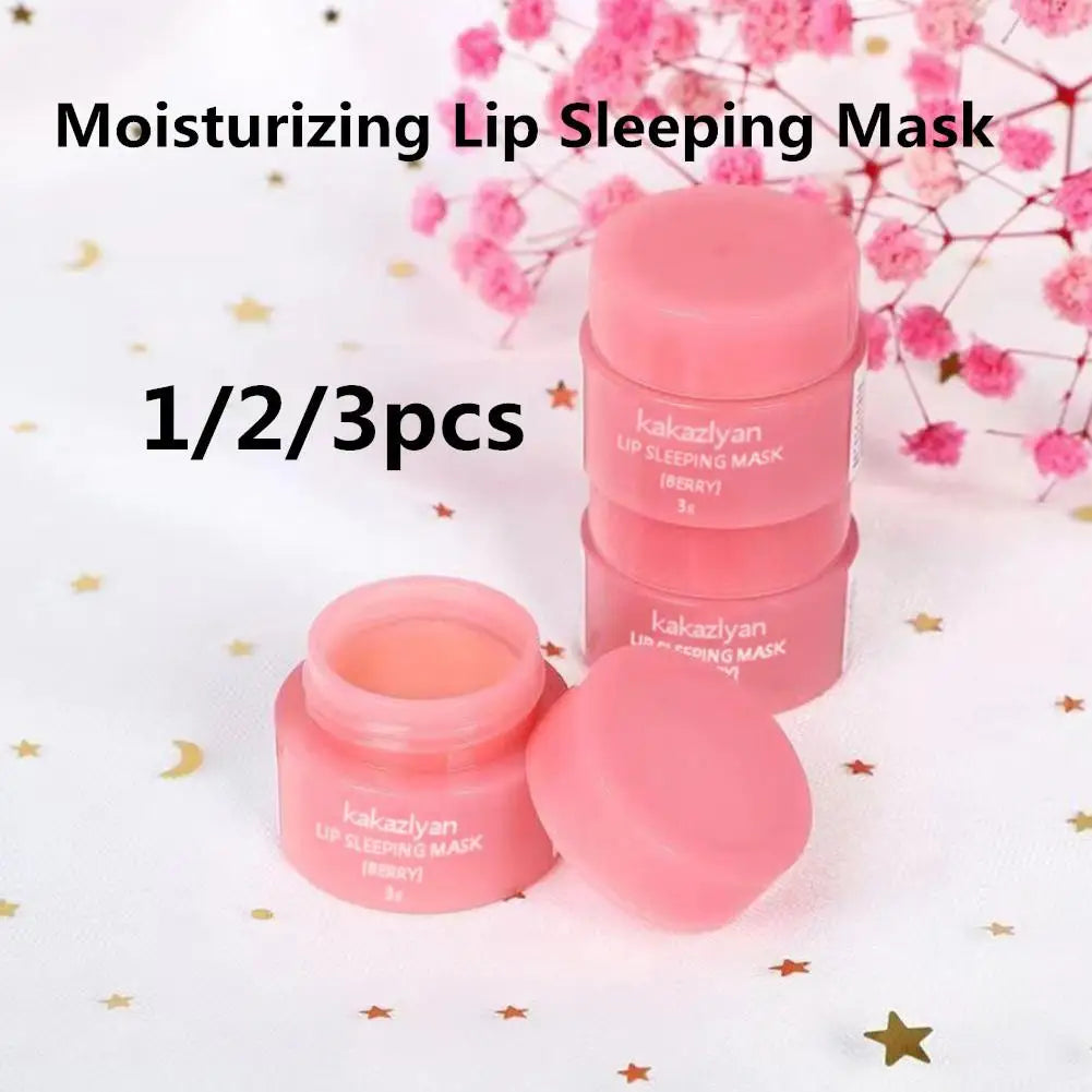 1/2/3 Korea Lip Mask Lip Sleep Mask Night