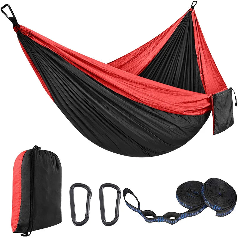 1-2 Person Color Matching Portable Outdoor Camping Hammock