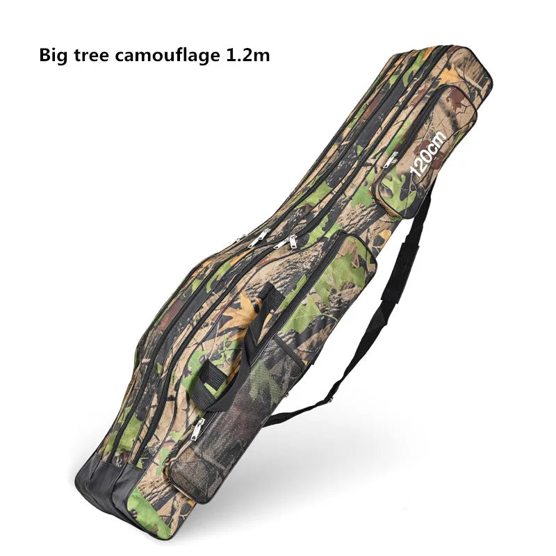 1.2m/1.5m three-layer foldable large belly sea fishing bag,