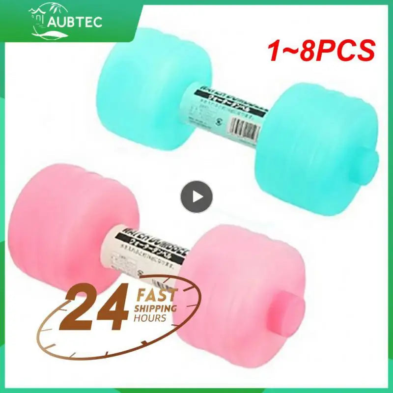 1~8PCS 1kg Gym Weight Loss Exercise Equipment Women