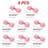 1~8PCS 1kg Gym Weight Loss Exercise Equipment Women