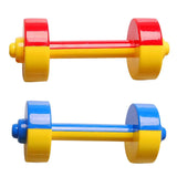 1 Pair Children Dumbbell Toy Plastic Dumbbell Toy