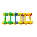 1 Pair Children Dumbbell Toy Plastic Dumbbell Toy