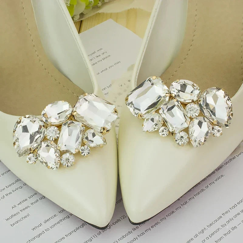 1 Pair Women Shoe Decorations Clips shoe buckle