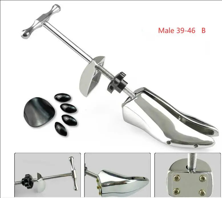 1 Piece Aluminum Alloy Shoe Tree Metal Adjustable