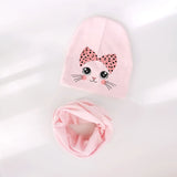 1 Set spring Autumn cartoon animal kitty kitten