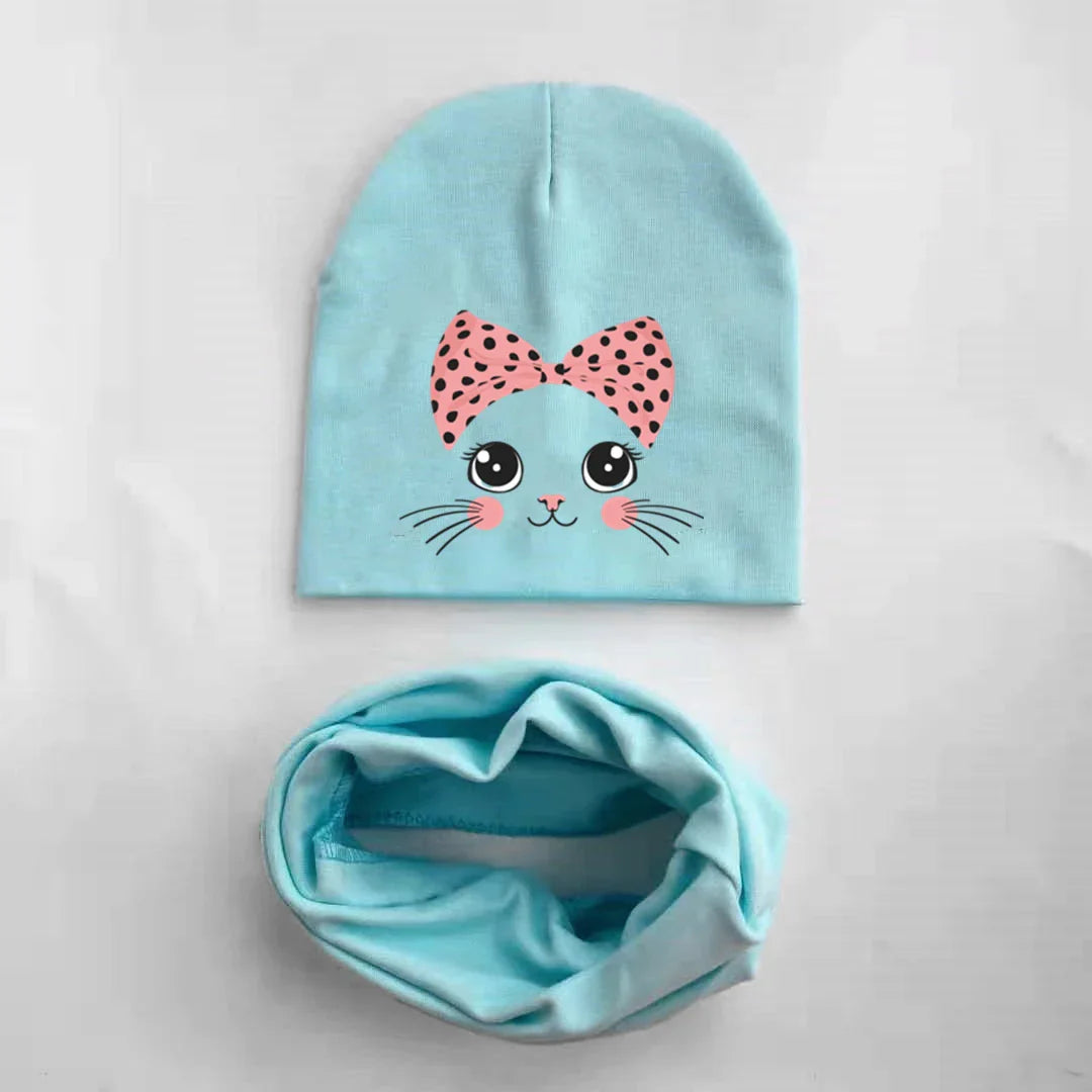 1 Set spring Autumn cartoon animal kitty kitten