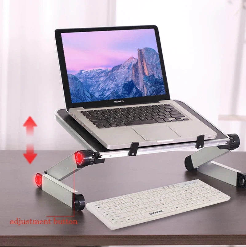 1 Unit Adjustable Folding Laptop Desk Portable