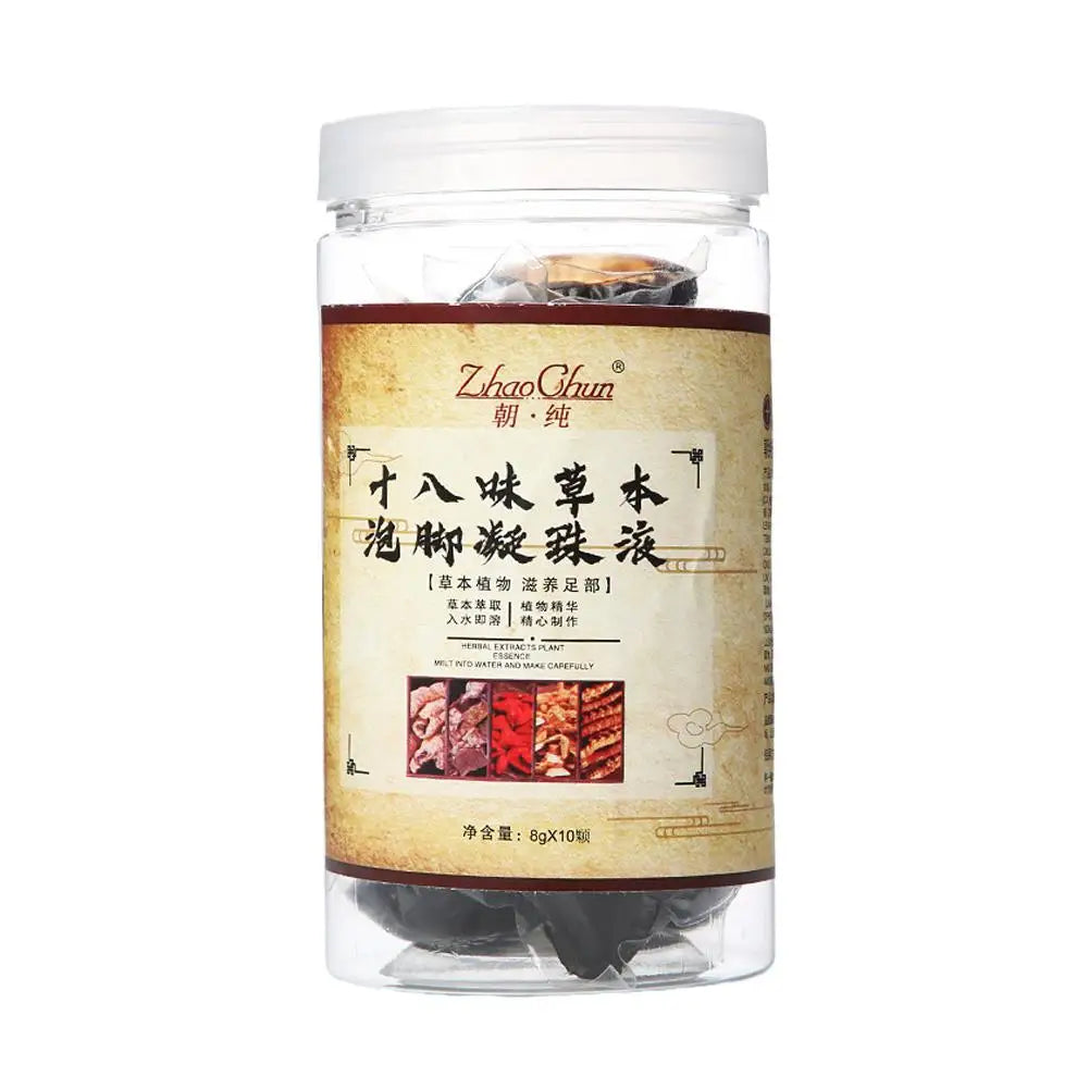 10/30pcs Foot Cleansing Soak Gel Beads Natural Slimming