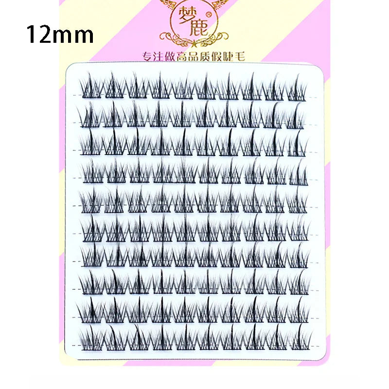 10 Pairs Fairy False Eyelashes Little Devil Individual