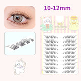 10 Pairs Fairy False Eyelashes Little Devil Individual