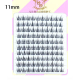 10 Pairs Fairy False Eyelashes Little Devil Individual