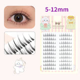 10 Pairs Fairy False Eyelashes Little Devil Individual