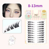 10 Pairs Fairy False Eyelashes Little Devil Individual