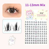 10 Pairs Fairy False Eyelashes Little Devil Individual