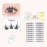 10 Pairs Fairy False Eyelashes Little Devil Individual