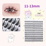 10 Pairs Fairy False Eyelashes Little Devil Individual