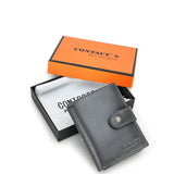 Short Male Money Bag Quality Rfid Walet Small Card Holder Clutch