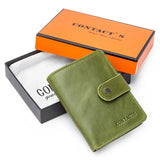 Short Male Money Bag Quality Rfid Walet Small Card Holder Clutch